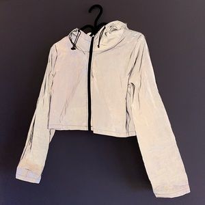 Reflective Zip-up Hoodie